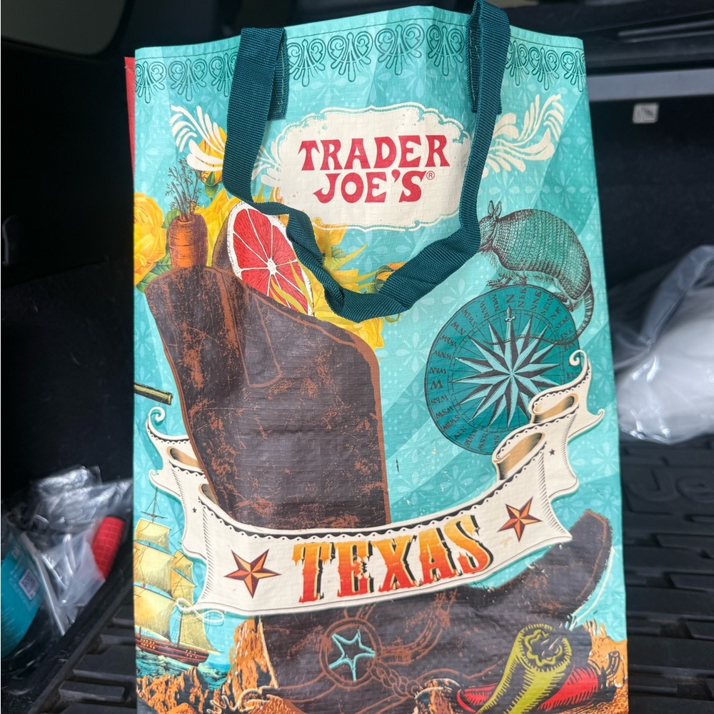 NWT Trader Joe's TEXAS State Themed Bag